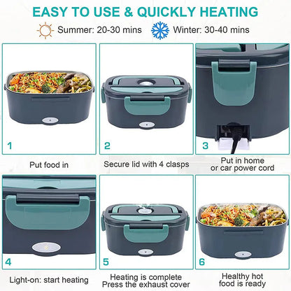 Portable Self Heating Lunch Box